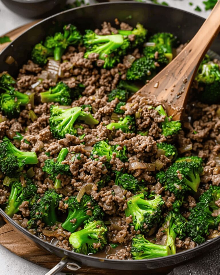 Savory Ground Beef and Broccoli Recipe