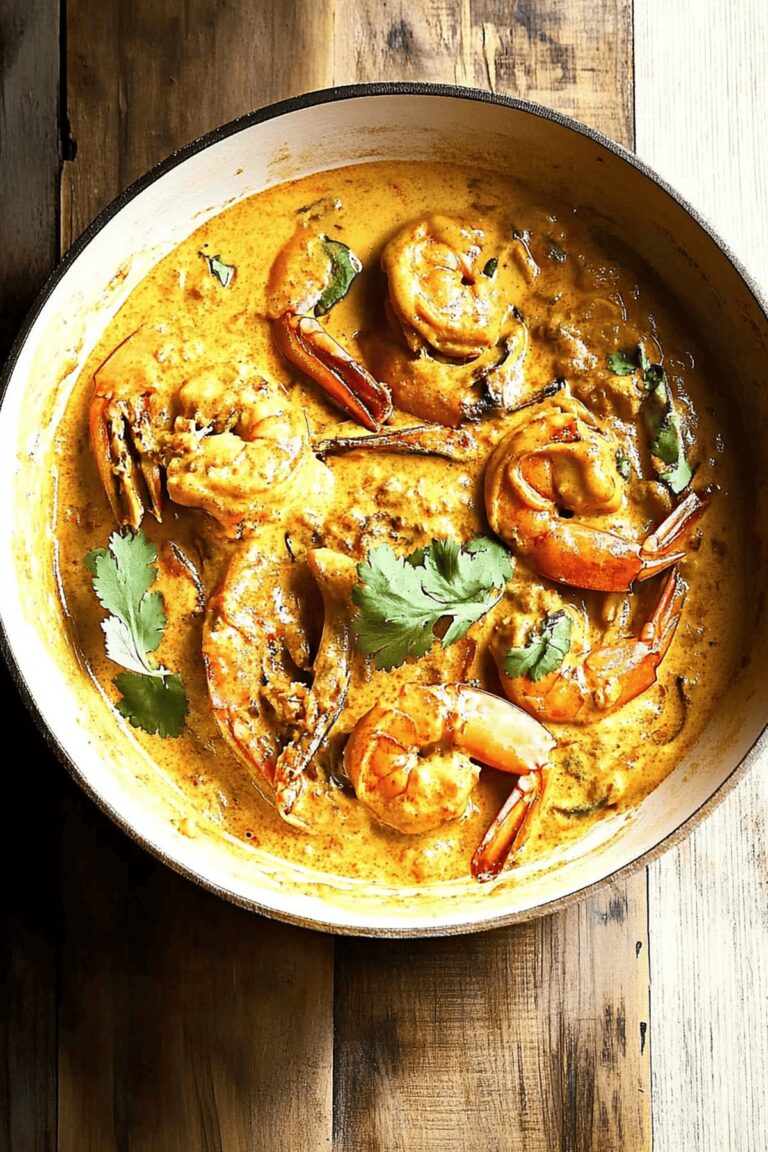 Creamy Coconut Shrimp Curry Recipe