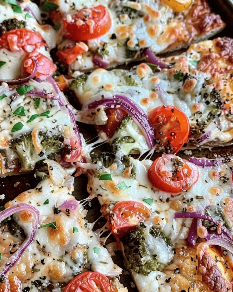 Delicious Vegetable Pizza Recipe