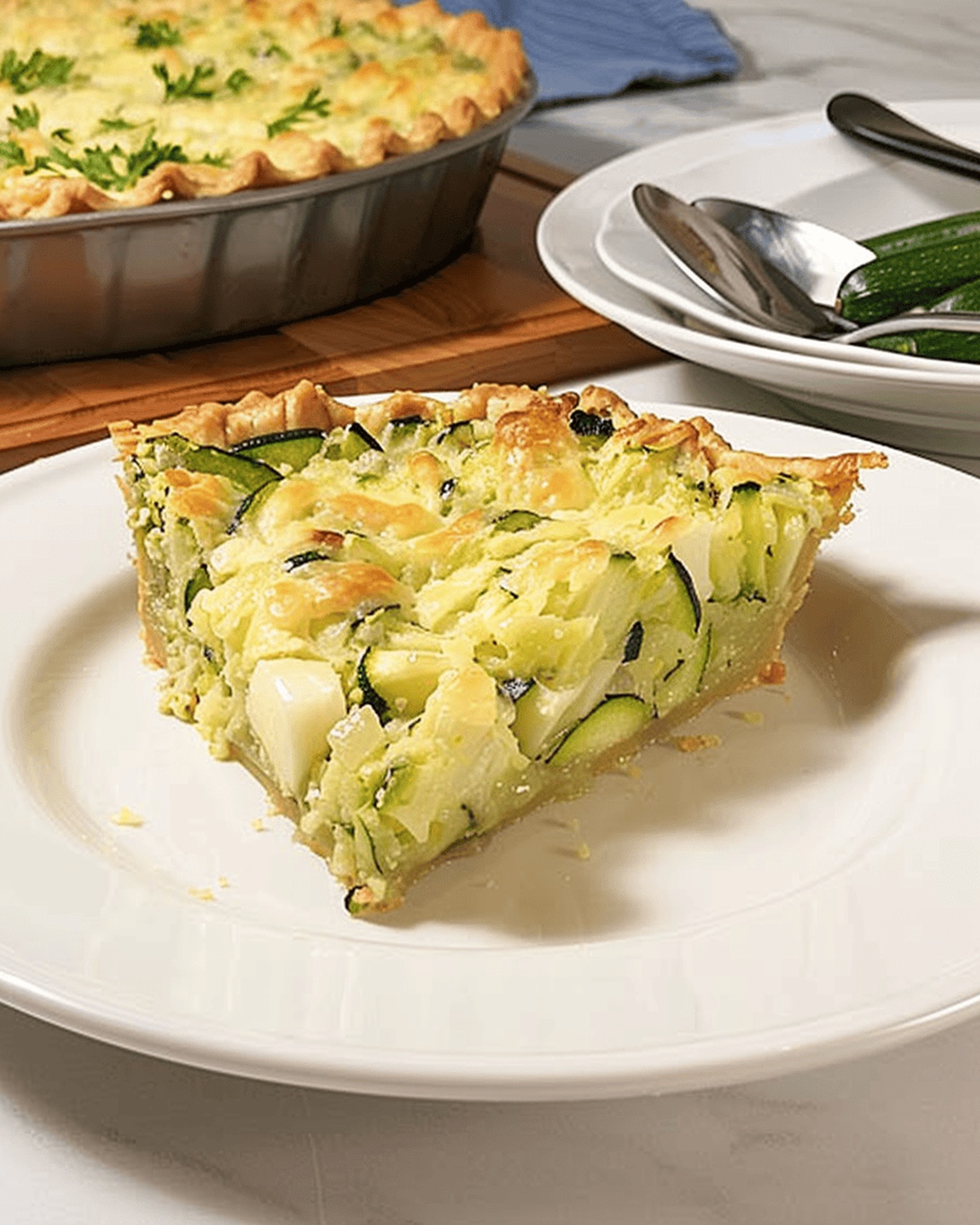 Heavenly Zucchini Pie Recipe