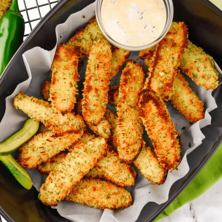 Crispy Air Fryer Dill Pickles Recipe
