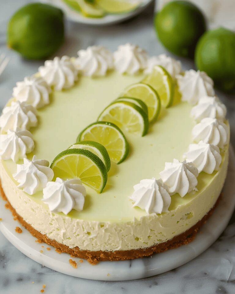 Zesty Lime Cheesecake Recipe