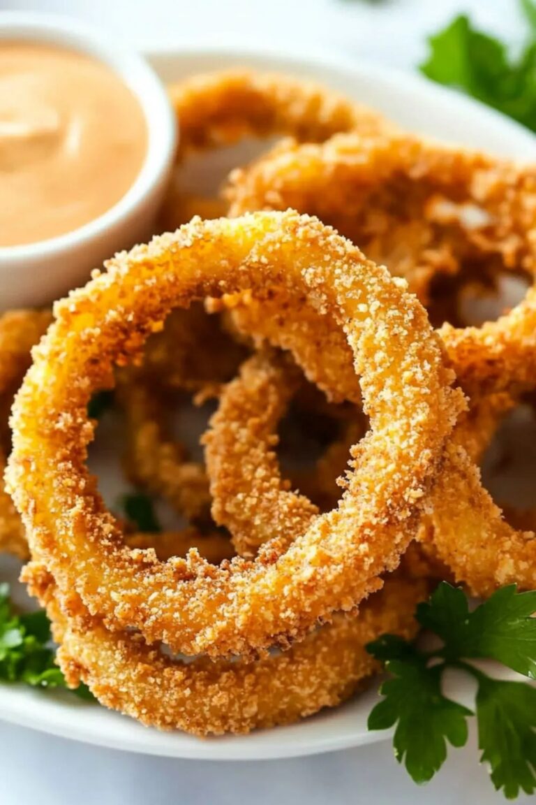 Low Carb Keto Onion Rings Recipe