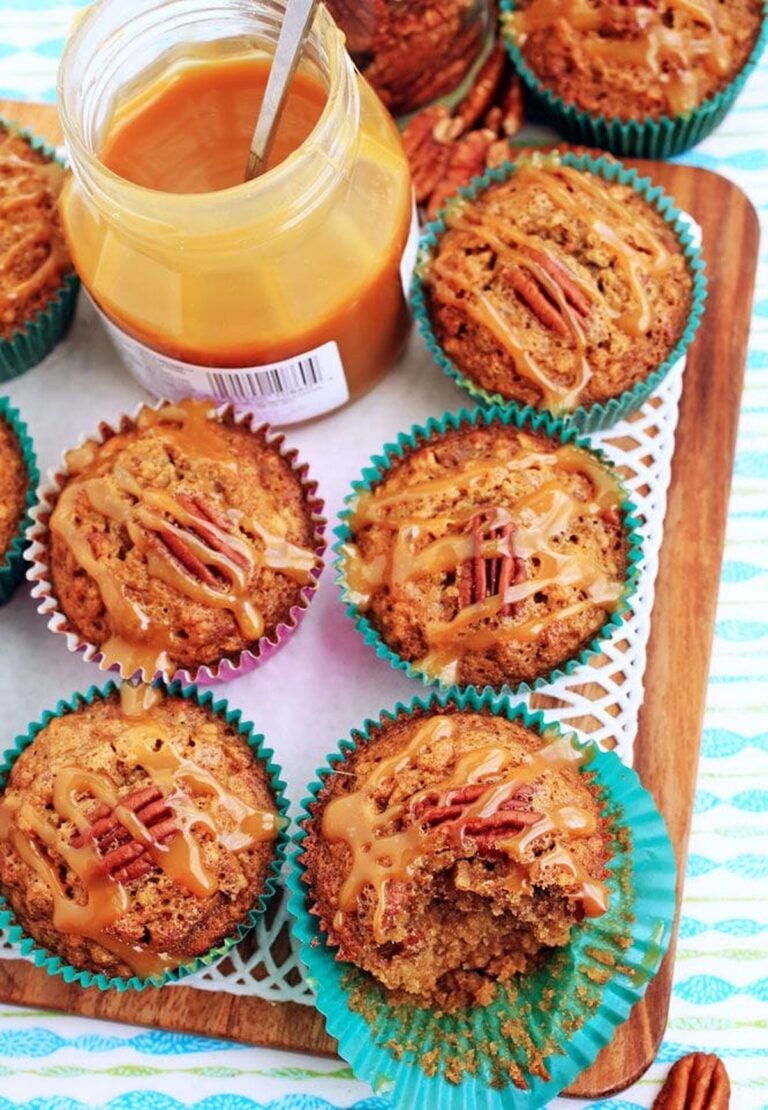 5-Ingredient Pecan Pie Muffins Recipe