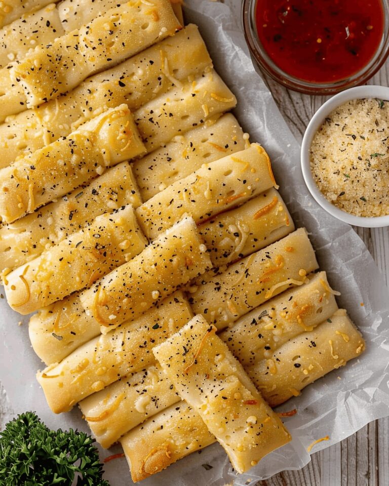 Crispy Pan Breadsticks Recipe