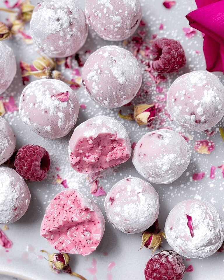 Decadent Rose Truffles Recipe