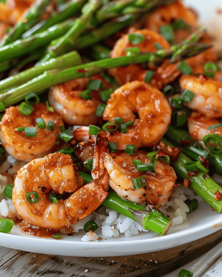 Spicy Chili Shrimp with Asparagus Recipe