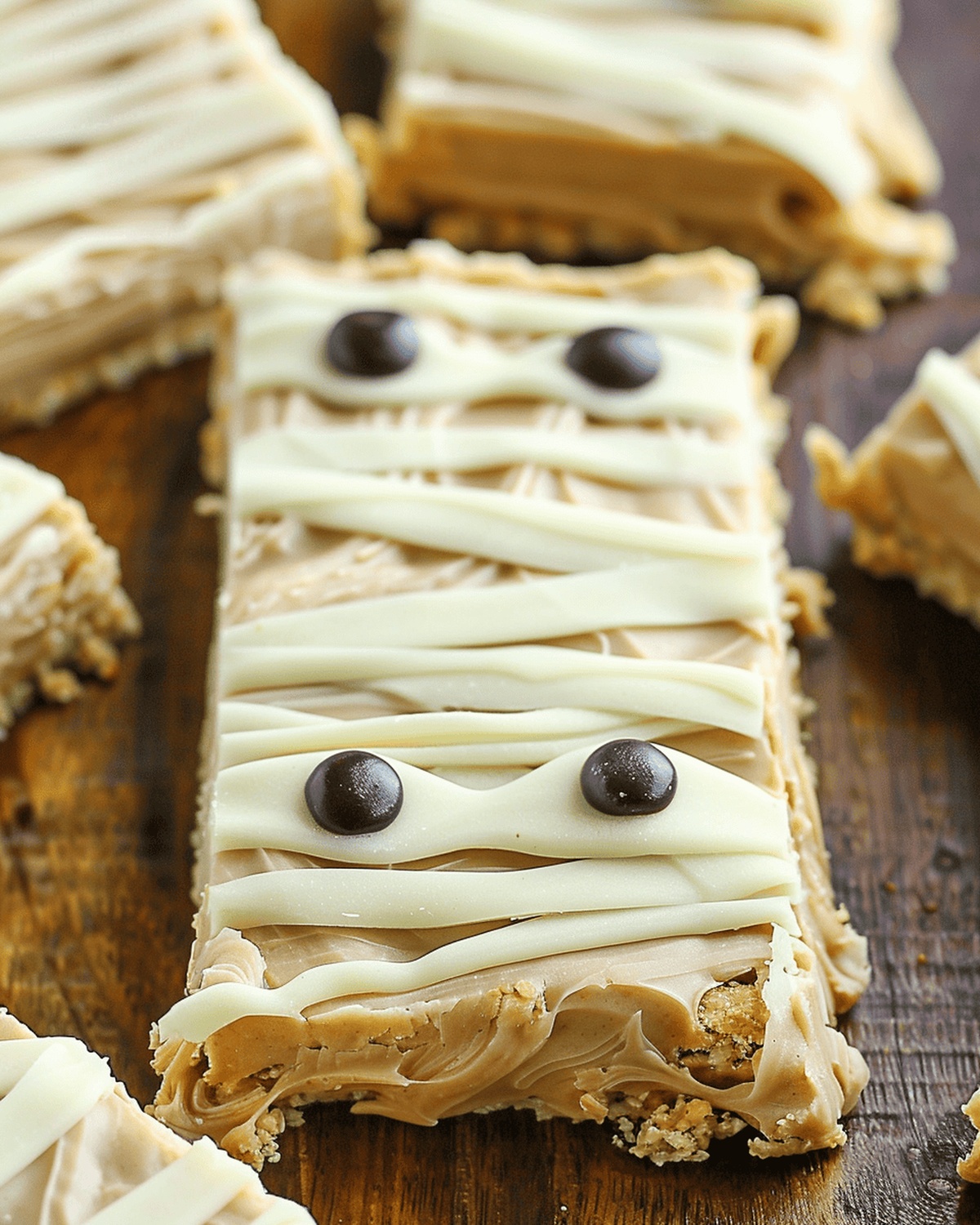 Spooky Mummy Rice Krispy Treat Recipe