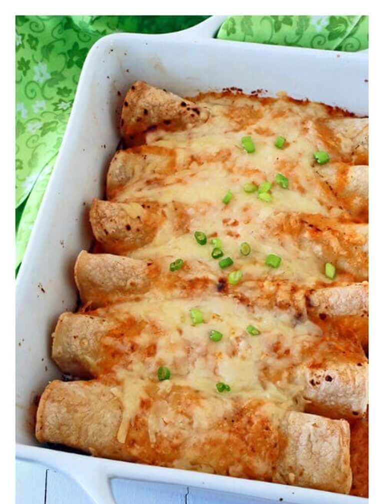 Buffalo Chicken Enchiladas Recipe