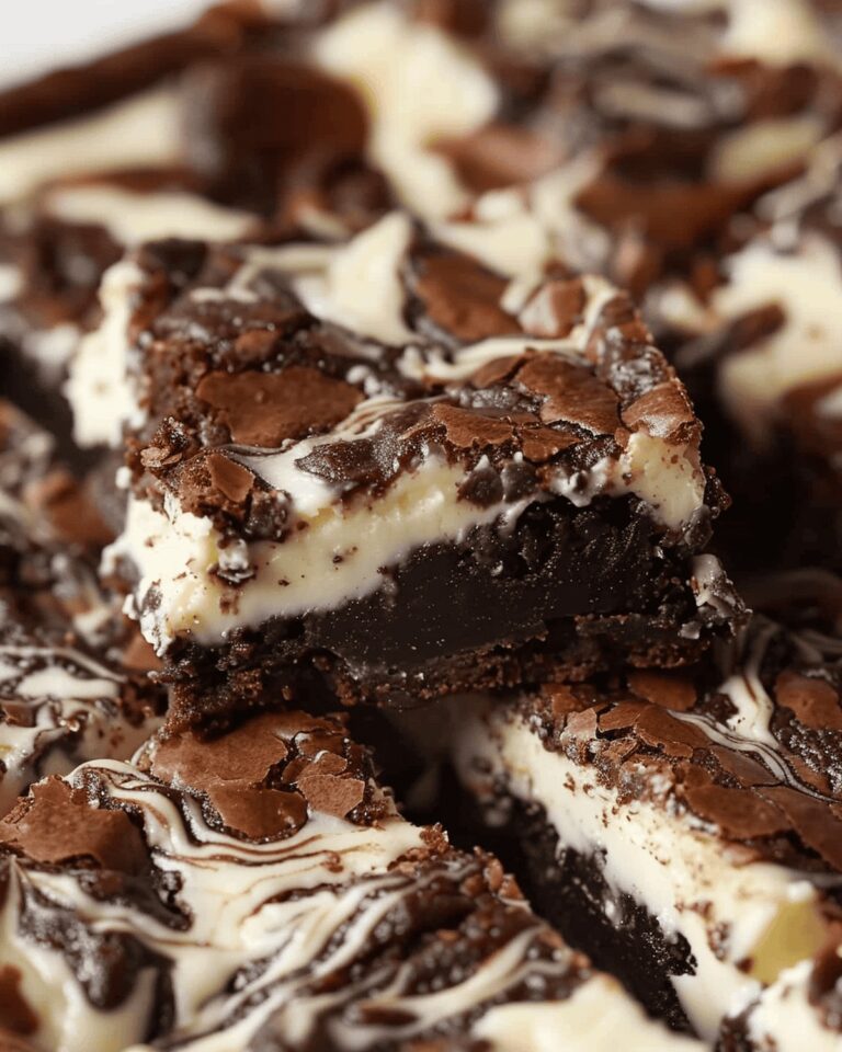 Decadent Butter Cream Cheese Brownies Recipe