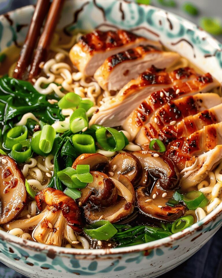 Succulent Ginger Glazed Chicken Ramen Recipe