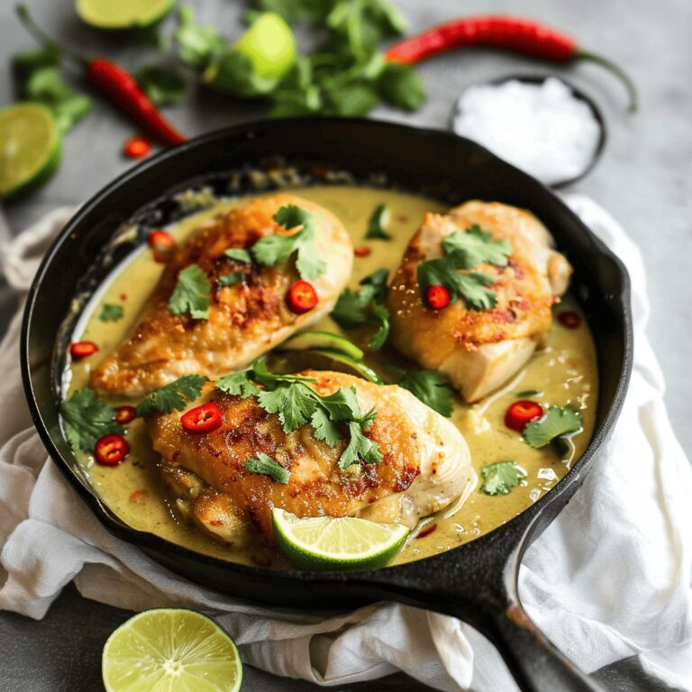 Zesty Coconut Lime Chicken Recipe
