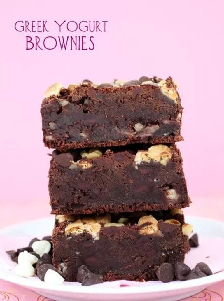 Greek Yogurt Brownies Recipe