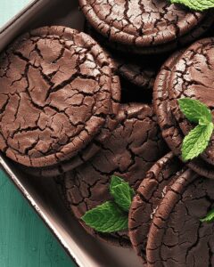 Irresistible Chocolate Mint Cookies Recipe