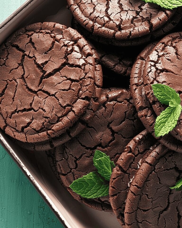 Irresistible Chocolate Mint Cookies Recipe