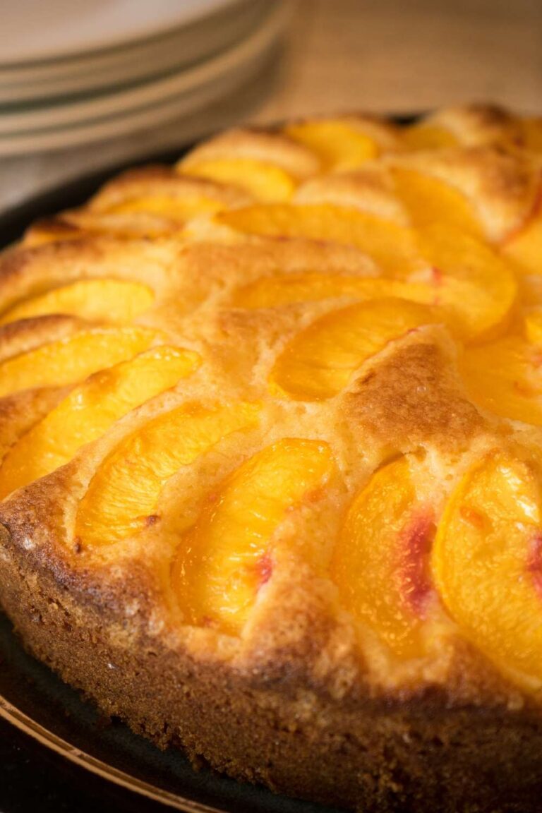Ina Garten Fresh Peach Cake Recipe