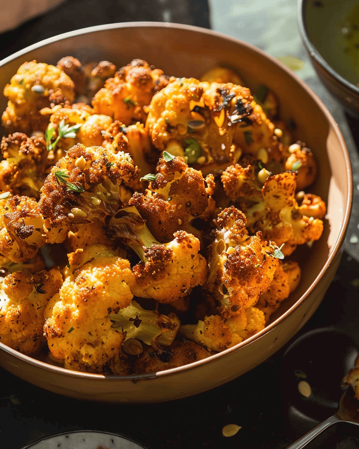 Crispy Air Fryer Cauliflower Recipe