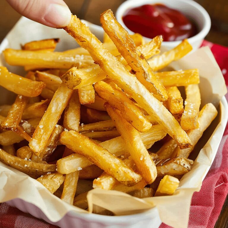 Classic Homemade French Fries Recipe