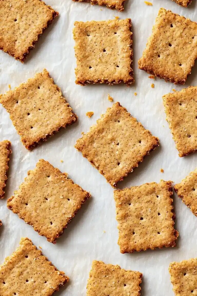 Low Carb Keto Graham Crackers (Sugar-Free) Recipe