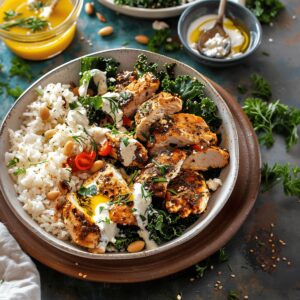Greek Chicken Bowls Recipe