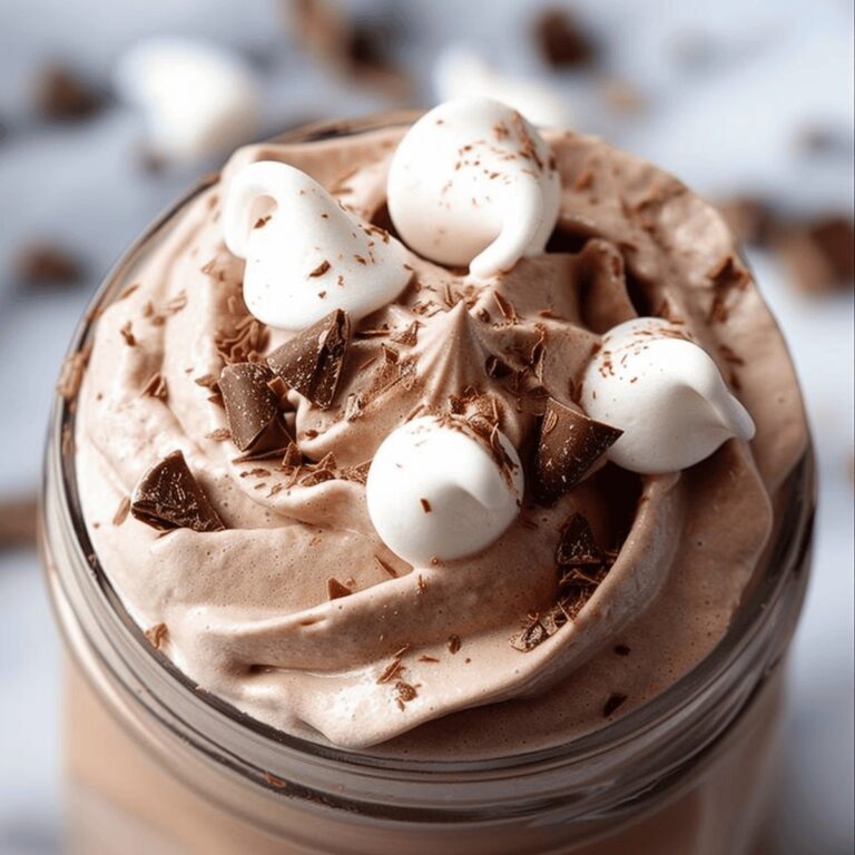 Creamy Whipped Hot Chocolate Delight Recipe