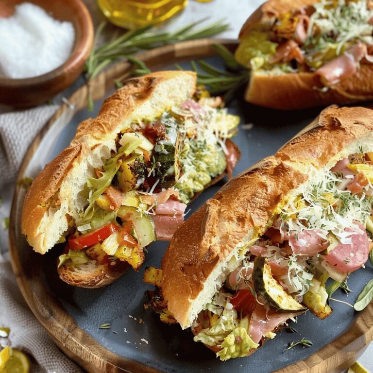 Hearty Italian Chopped Sandwich with Crispy Artichokes Recipe