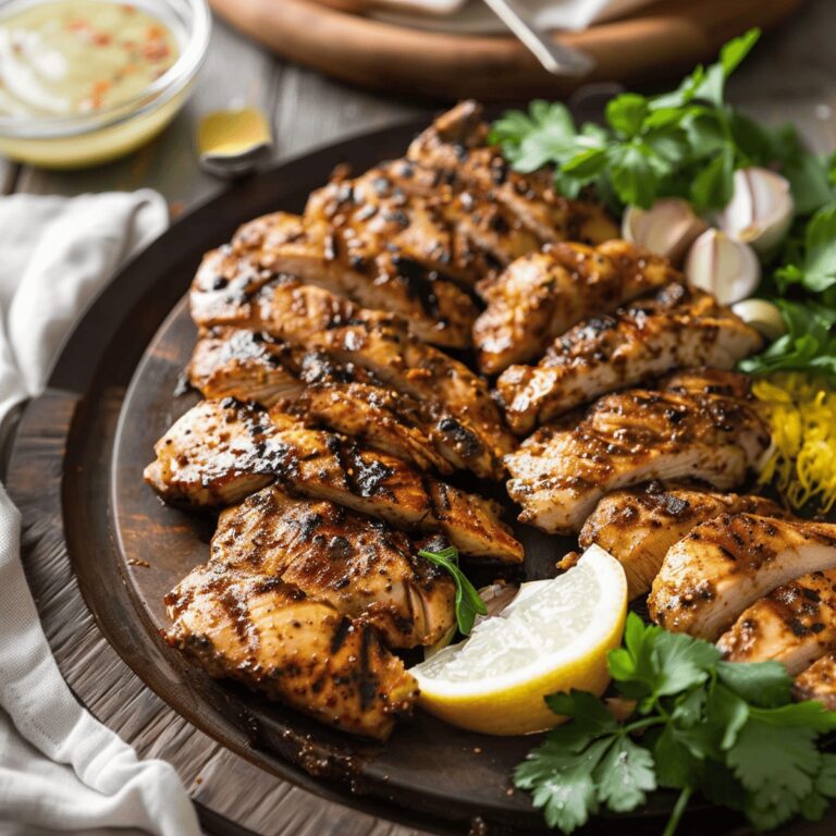Spiced Grilled Chicken Shawarma Recipe
