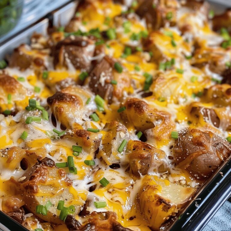 Irresistible Cheesy Ranch Potato Bake Recipe