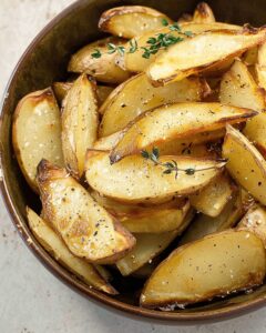 Crispy Salt And Vinegar Fingerling Potatoes Recipe