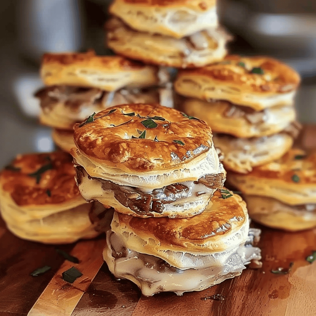 Savory Roast Beef Biscuit Delight Recipe