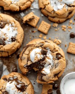 Gooey Smores Cookies Recipe