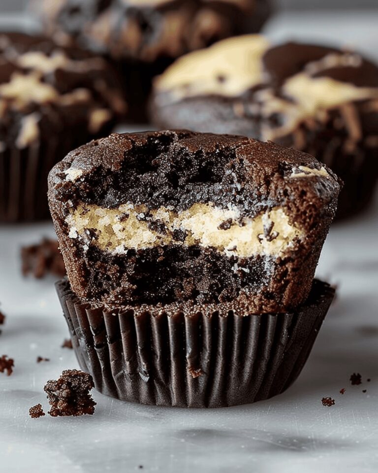 Decadent Black Bottom Cupcakes Recipe