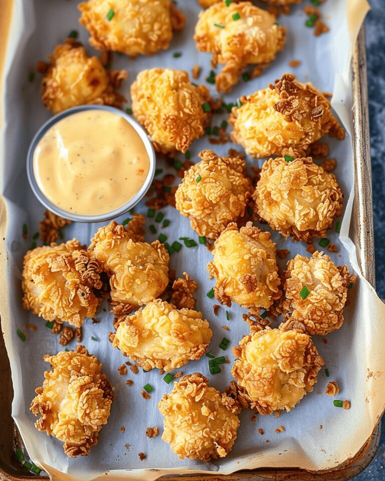 Crispy Popcorn Chicken Recipe