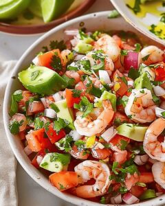 Zesty Shrimp Ceviche Recipe