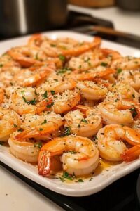 Garlic Parmesan Roasted Shrimp Recipe