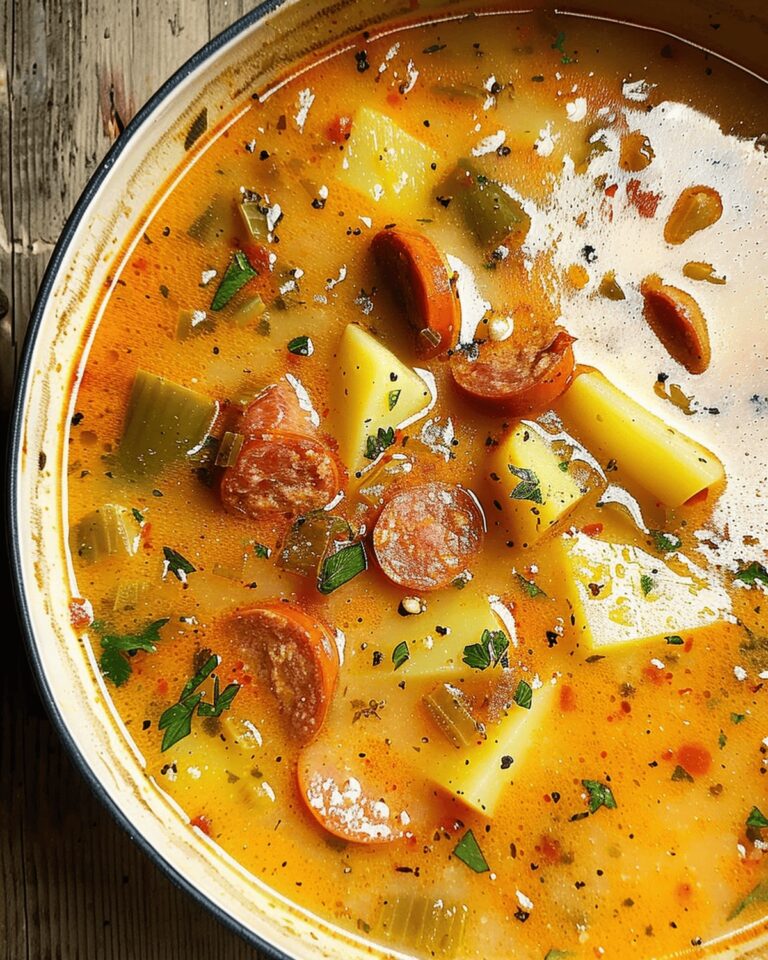 Hearty Spanish Potato Soup With Chorizo Recipe
