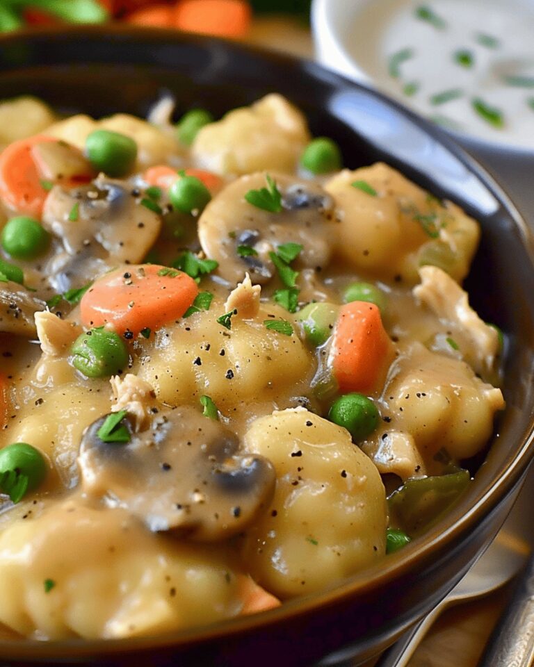 Hearty One Pot Gnocchi Chicken Pot Pie Recipe
