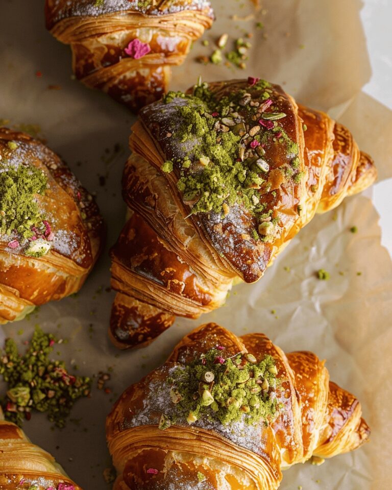 Delectable Baklawa Croissants Recipe