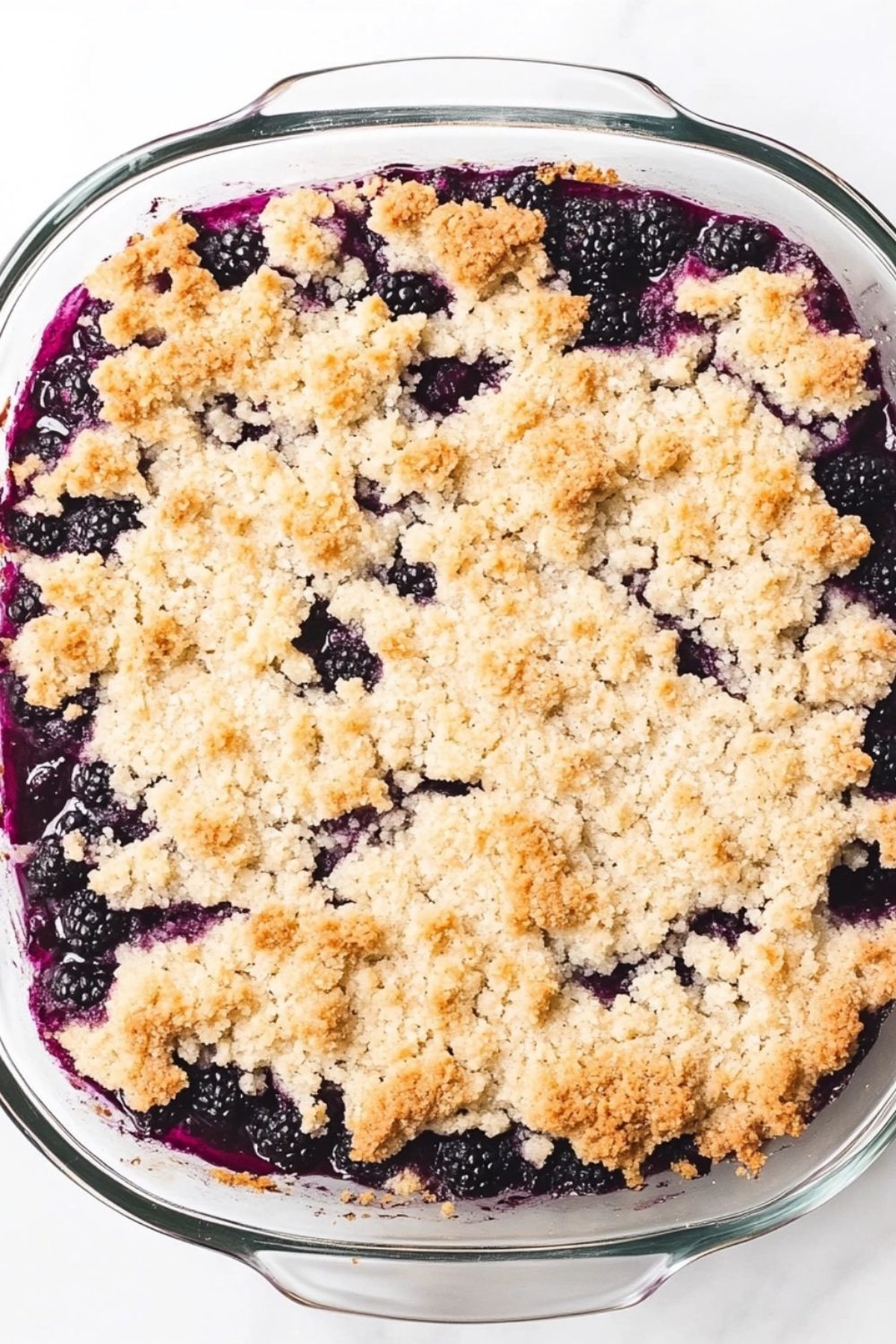 Low Carb Keto Blackberry Cobbler Recipe