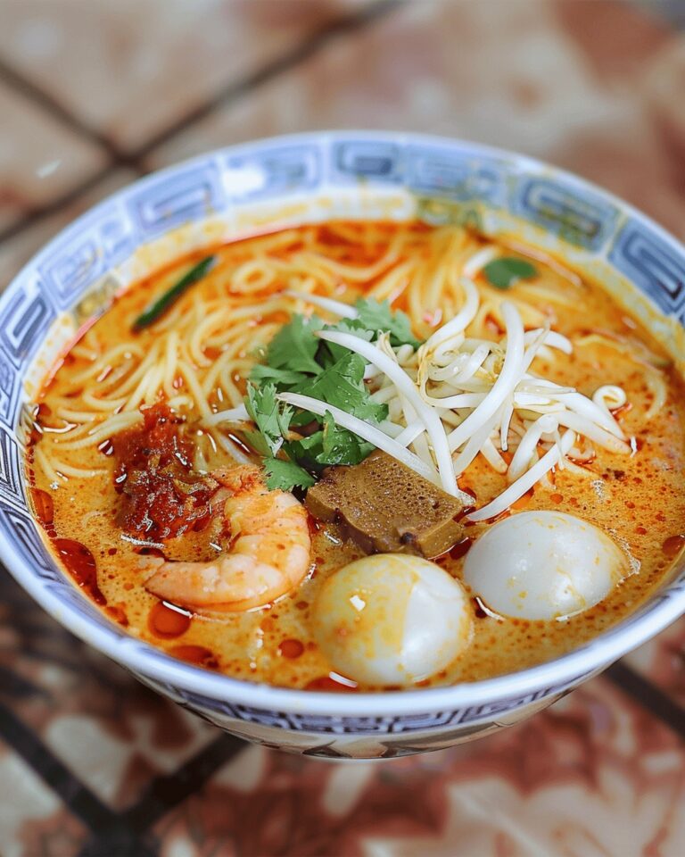 Creamy Malaysian Curry Laksa Recipe