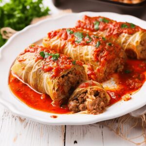 Hearty Traditional Cabbage Rolls Recipe