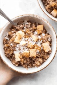 Hearty Cinnamon Apple Quinoa Breakfast Recipe