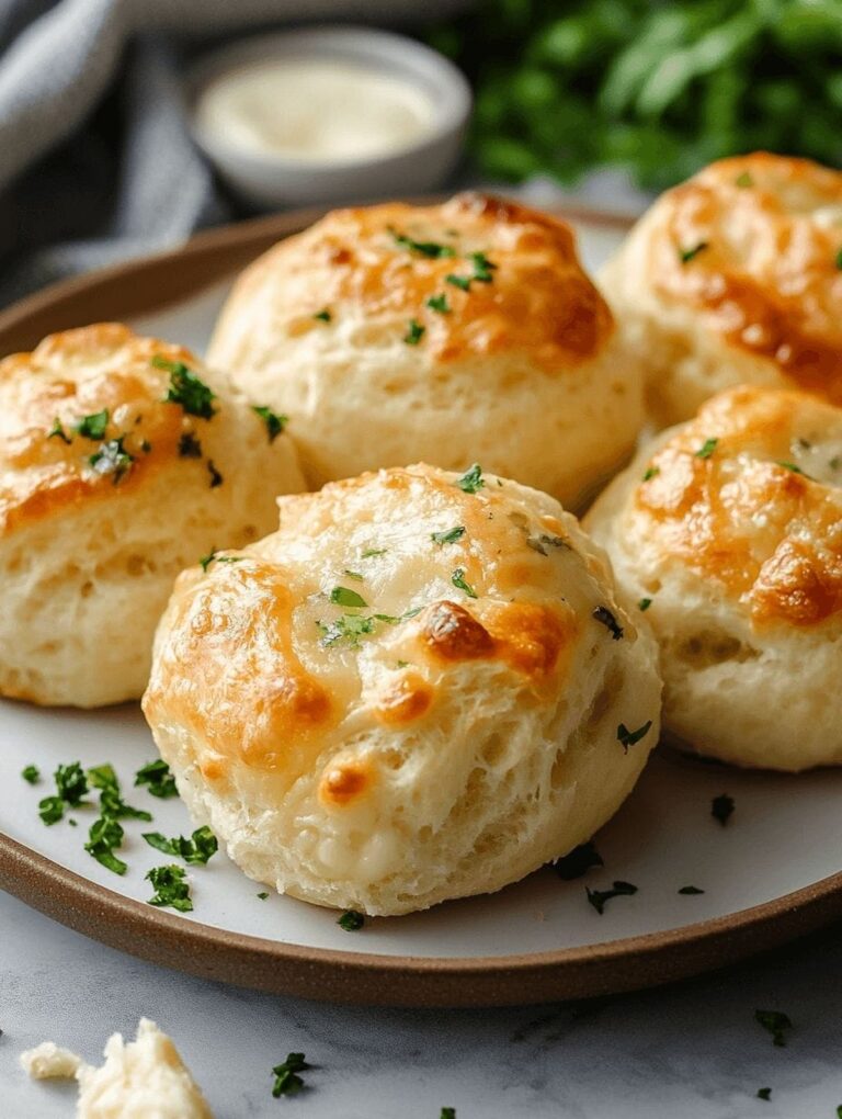 Pillsbury Biscuit Garlic Butter Cheese Bombs Recipe