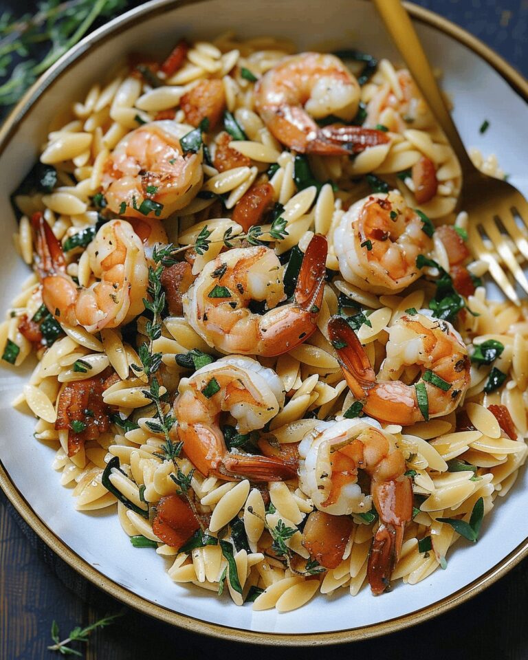 Luscious Shrimp Orzo Recipe