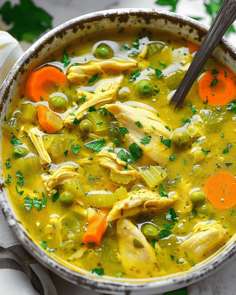 Comforting Chicken Healing Soup Recipe