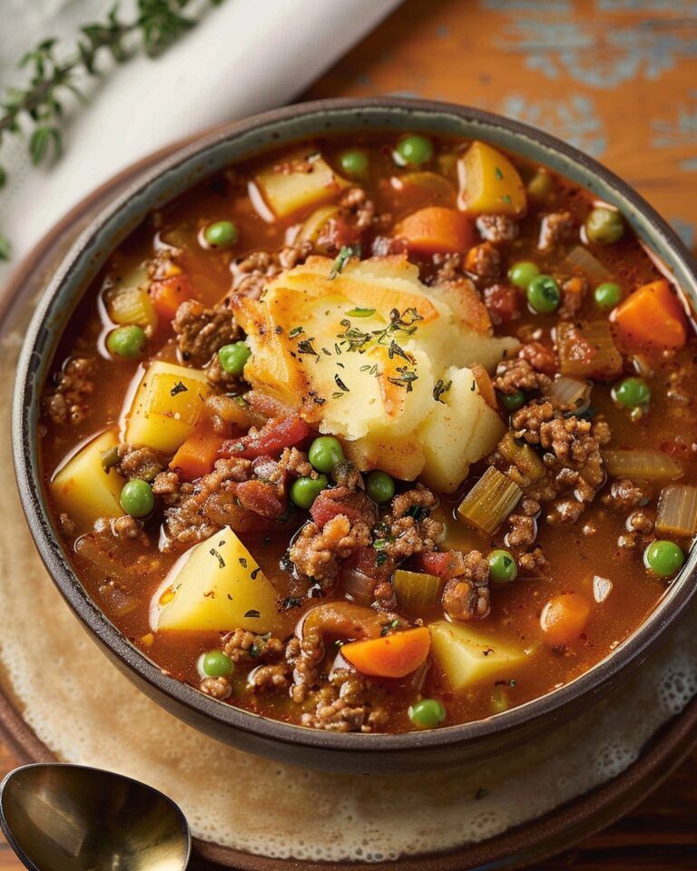 Hearty Shepherds Pie Stew Recipe