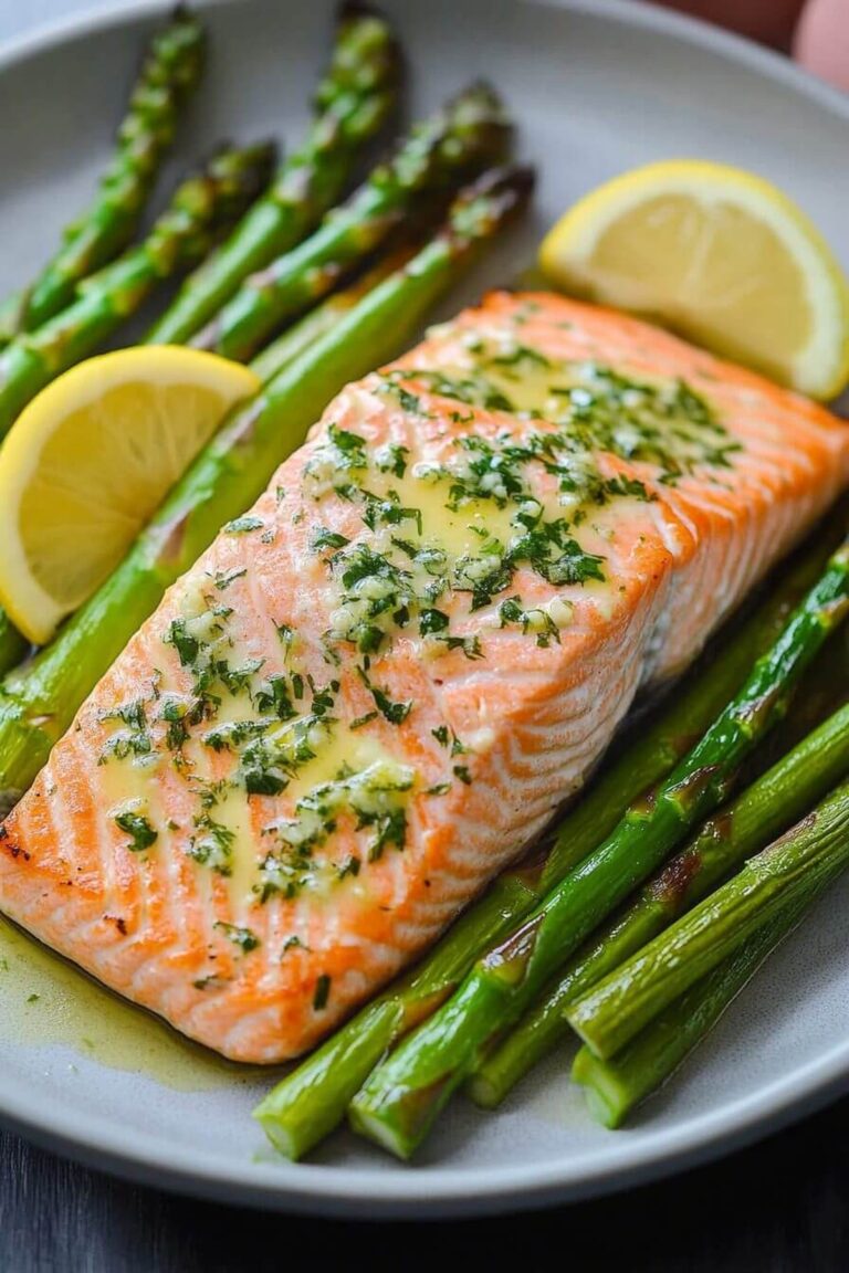 Baked Salmon With Lemon Garlic Butter Recipe