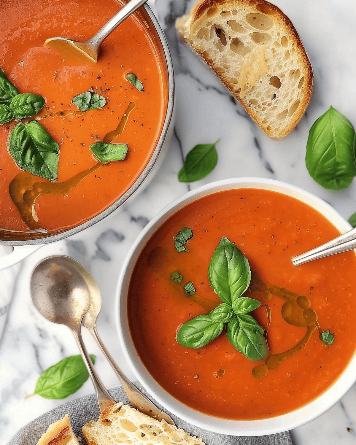 Tomato Basil Bliss Soup Recipe