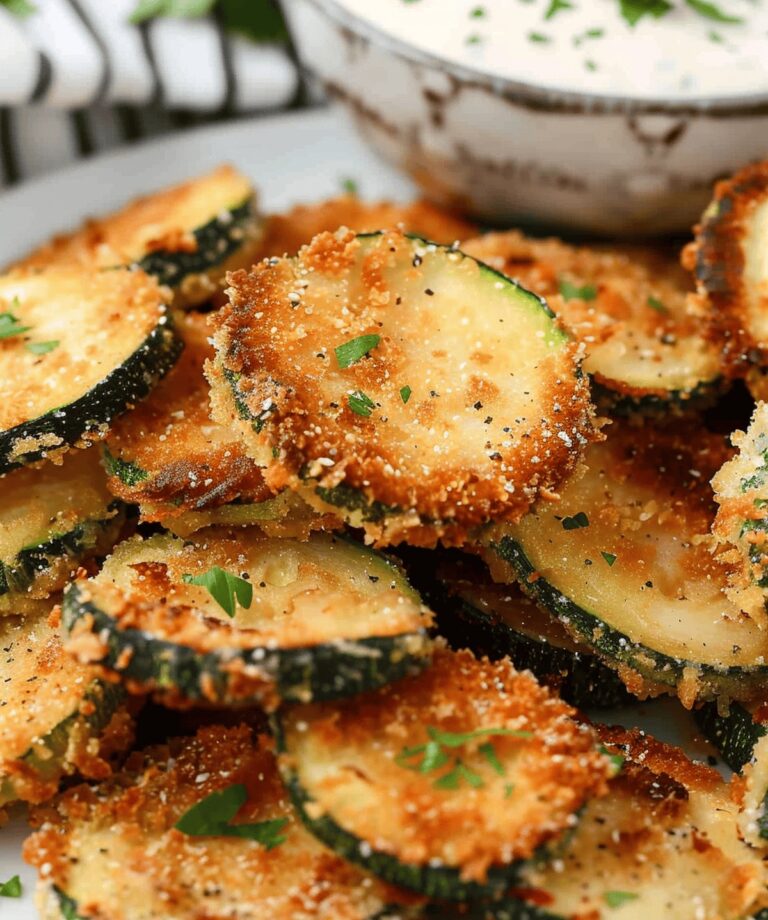 Golden Fried Zucchini Recipe
