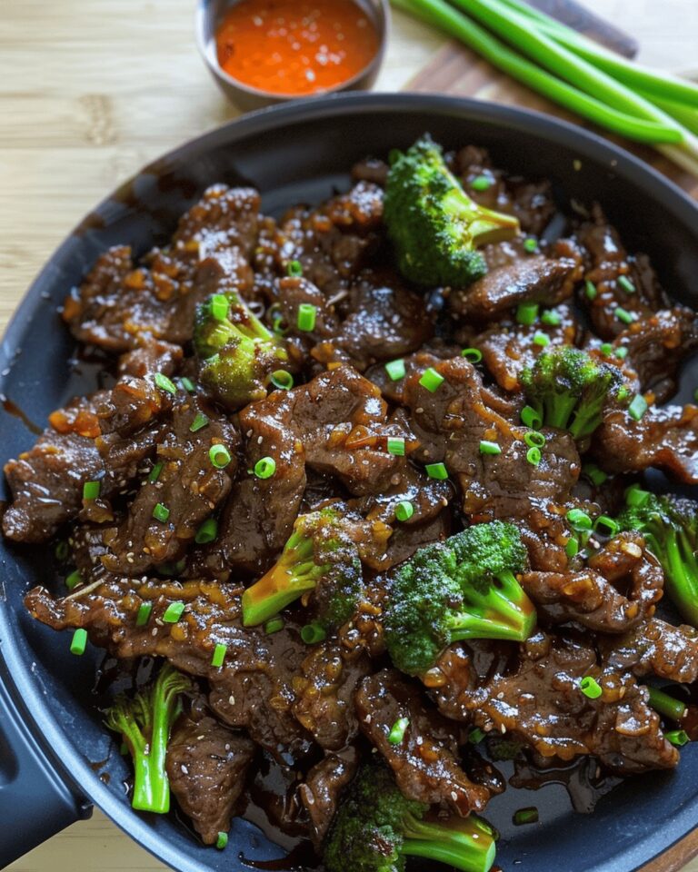 Savory Orange Beef Recipe